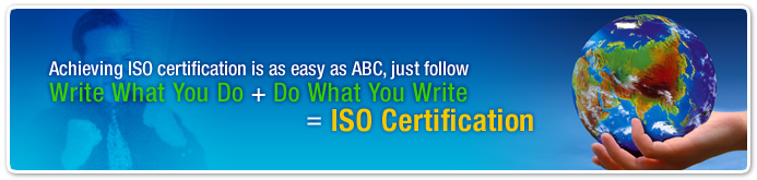 ISO certification